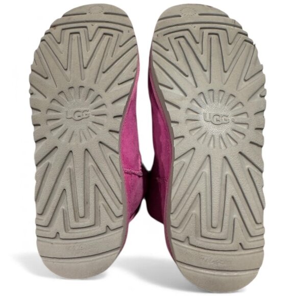 ✨ UGG Classic Mini “Milky Way” Pink Raspberry Sparkle Boots - Women’s Size 7 - Picture 6 of 7